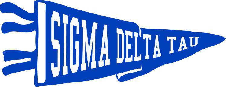 Sigma Delta Tau Pennant Decal Sigma Delta Tau Pennant Decal