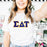 Sigma Delta Tau Custom Twill Tee Sigma Delta Tau Custom Twill Tee