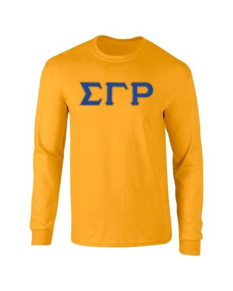 Sigma Gamma Rho 2 Day Ship Twill Long Sleeve Tee Sigma Gamma Rho 2 Day Ship Twill Long Sleeve Tee