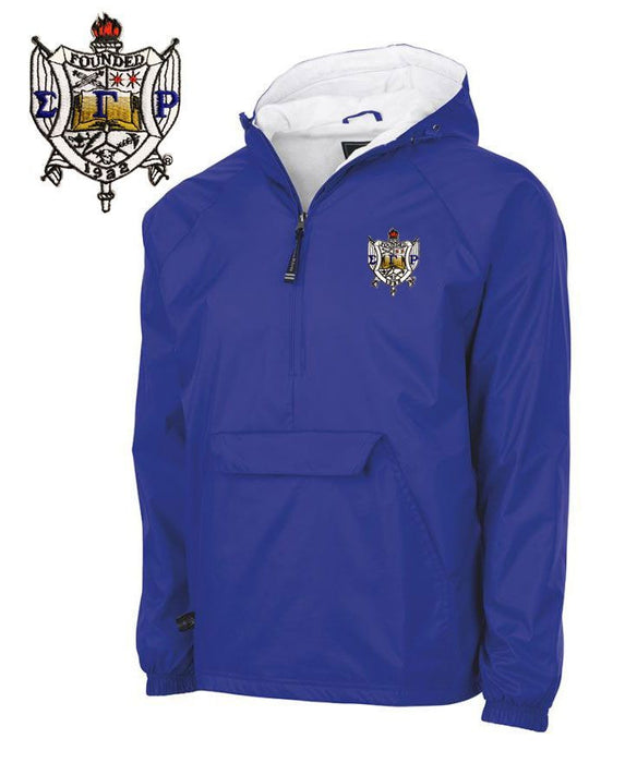 Sigma Gamma Rho Anorak Sigma Gamma Rho Windbreaker Pullover