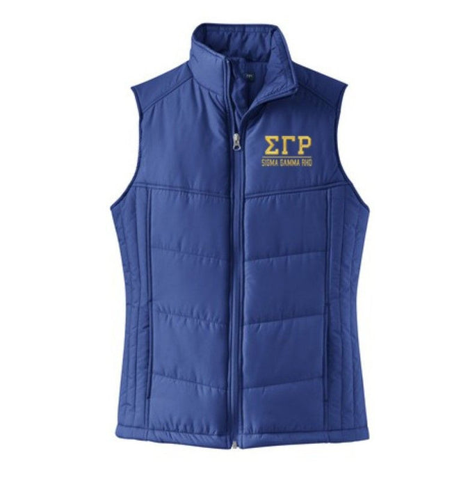 Sigma Gamma Rho Cloud Vest Sigma Gamma Rho Cloud Vest