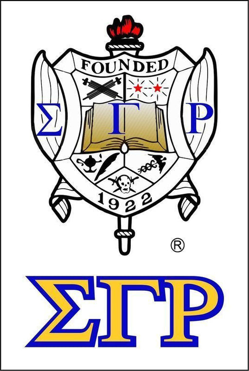Sigma Gamma Rho Sigma Gamma Rho Crest - Shield Decals