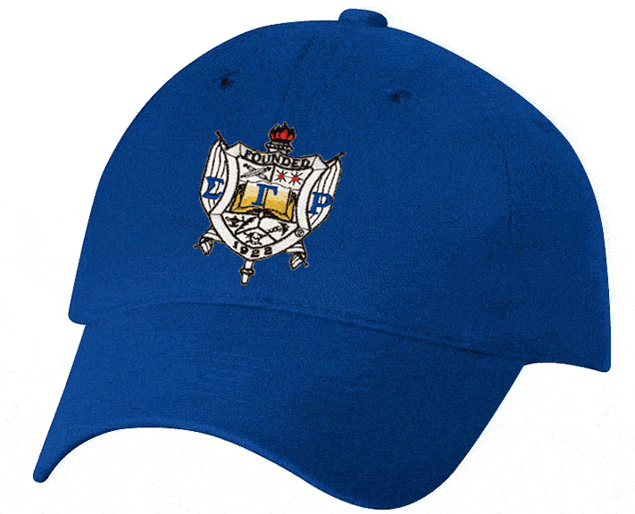 Discount Sigma Gamma Rho Crest Shield Emblem Hat DISCOUNT-Sigma Gamma Rho Crest - Shield Emblem Hat