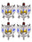 Sigma Gamma Rho Crest Sticker Sheet Sigma Gamma Rho Crest Sticker Sheet