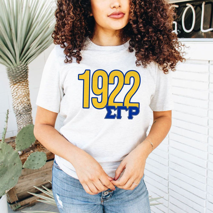 Sigma Gamma Rho Greek Established Year Tee Sigma Gamma Rho Greek Established Year Tee