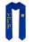 Sigma Gamma Rho Greek Lettered Graduation Sash Stole With Crest Sigma Gamma Rho Greek Lettered Graduation Sash Stole With Crest
