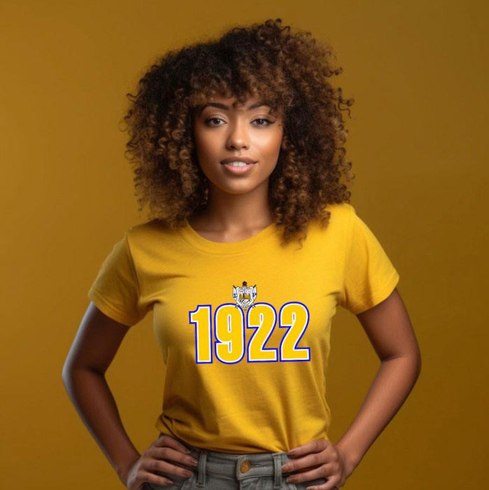 Printify Sigma Gamma Rho Heavyweight Established T Shirt Sigma Gamma Rho Heavyweight Established T-Shirt