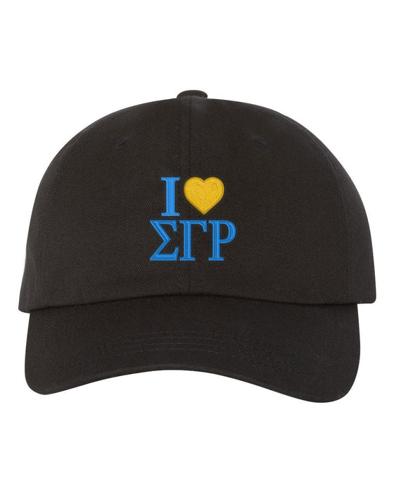 Sigma Gamma Rho I Love Hat Sigma Gamma Rho I Love Hat