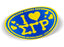 Sigma Gamma Rho I Love Sorority Sticker Oval Sigma Gamma Rho I Love Sorority Sticker - Oval