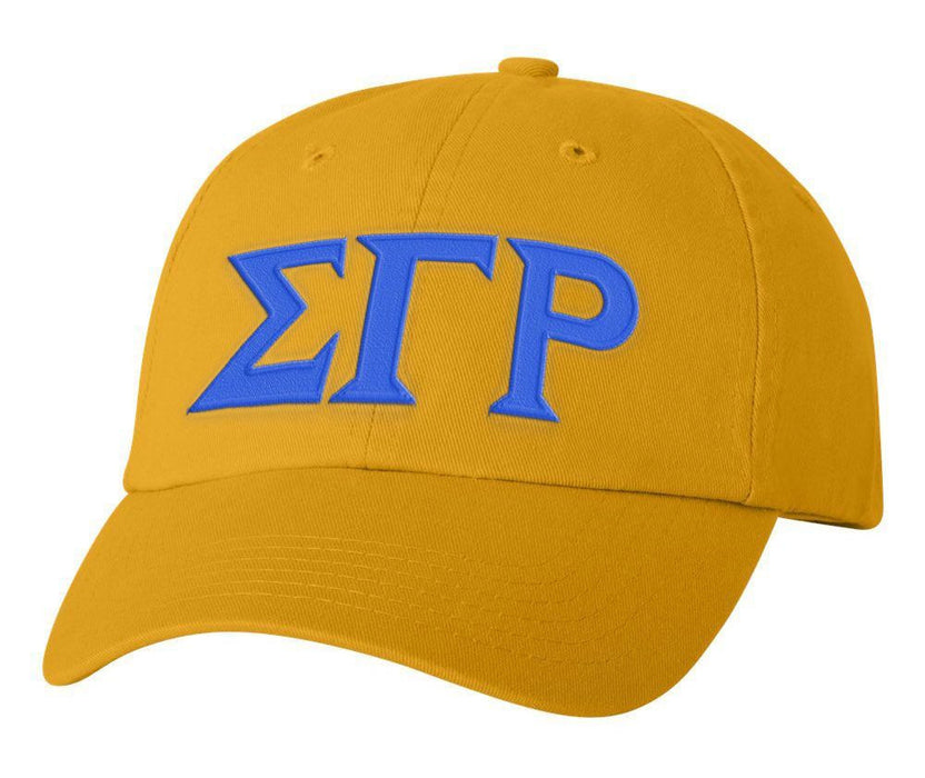Sigma Gamma Rho Lettered Premium Pastel Hat Sigma Gamma Rho Lettered Premium Pastel Hat