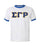 Discount Sigma Gamma Rho Lettered Ringer Shirt DISCOUNT-Sigma Gamma Rho Lettered Ringer Shirt