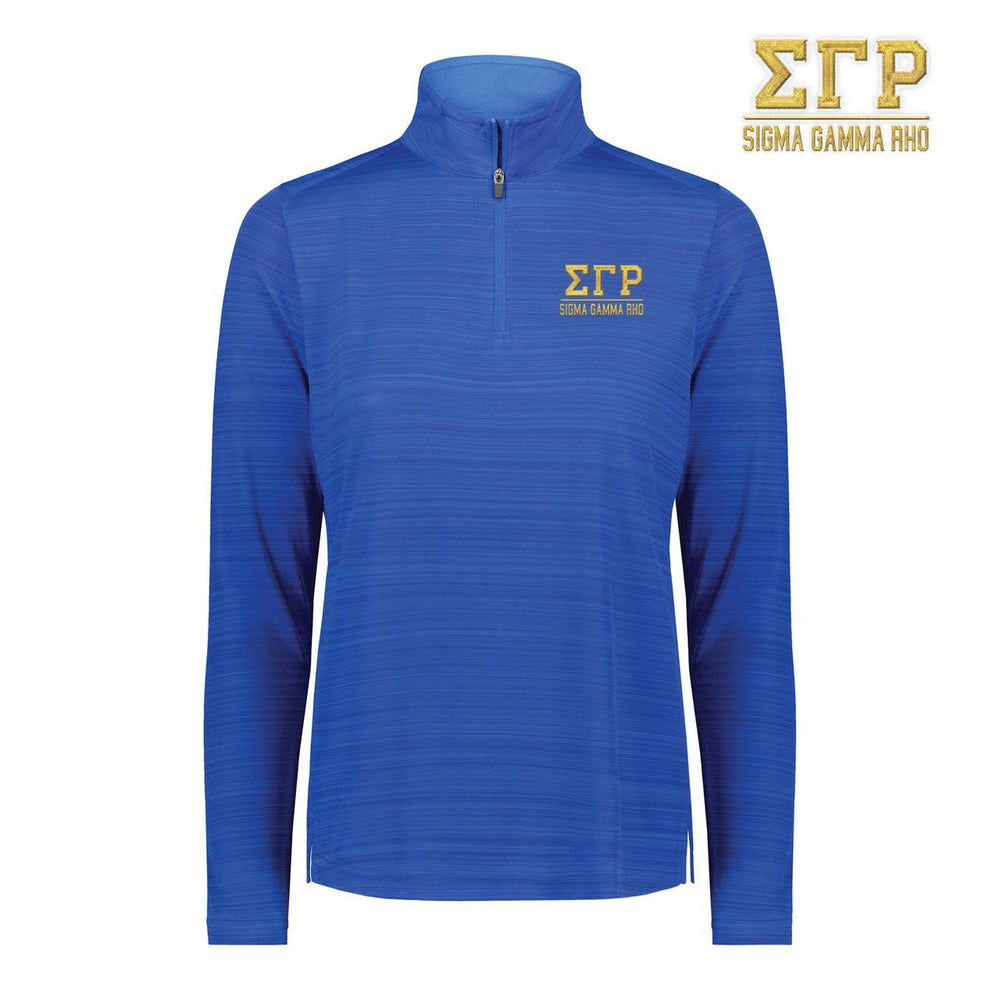 Sigma Gamma Rho Pursuit Quarter Zip Pullover Sigma Gamma Rho Pursuit Quarter Zip Pullover