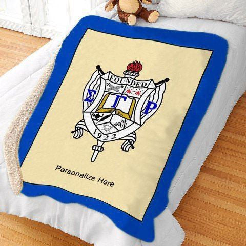 Sigma Gamma Rho Sherpa Lap Blanket Sigma Gamma Rho Sherpa Lap Blanket