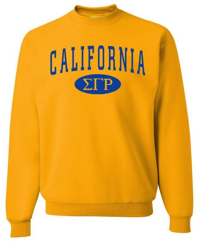 Sigma Gamma Rho State Sweatshirt Sigma Gamma Rho State Sweatshirt