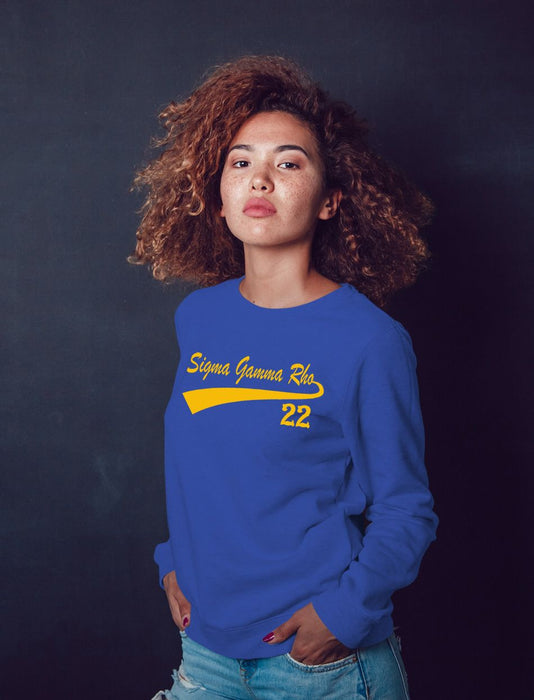 Sigma Gamma Rho Tail Sweatshirt Sigma Gamma Rho Tail Sweatshirt