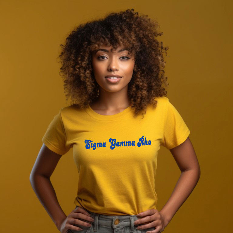 Sigma Gamma Rho Trucker T Shirts Sigma Gamma Rho Trucker T-shirts