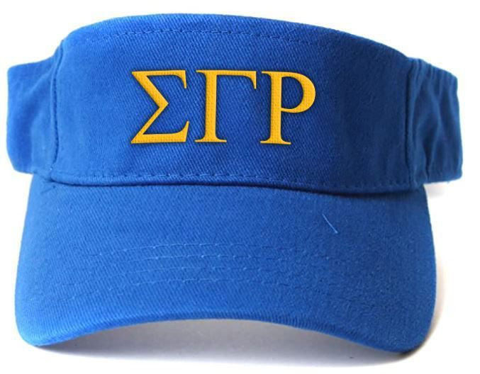 Sigma Gamma Rho Visor Sigma Gamma Rho Visor