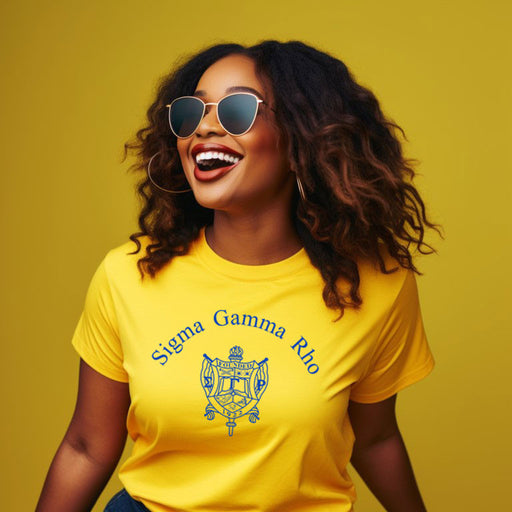 Sigma Gamma Rho Sigma Gamma Rho World Famous Crest - Shield Tee