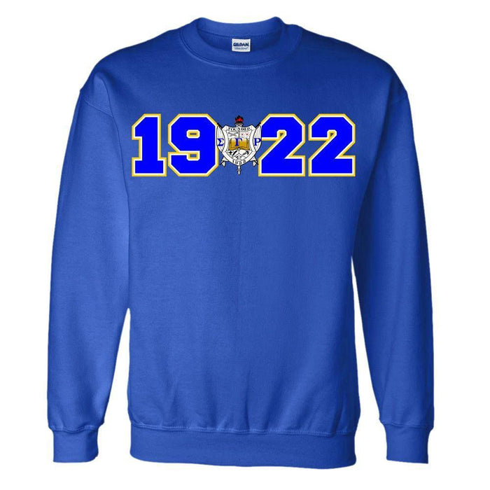 Sigma Gamma Rho Year Crest Crewneck Sigma Gamma Rho Year Crest Crewneck