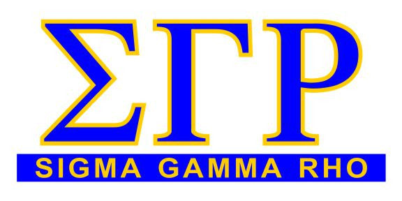 Sigma Gamma Rho Custom Sticker Personalized Sigma Gamma Rho Custom Sticker - Personalized