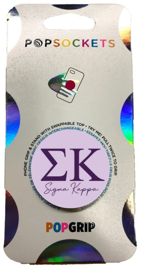 Sigma Kappa 2 Color Popsocket Sigma Kappa 2-Color PopSocket