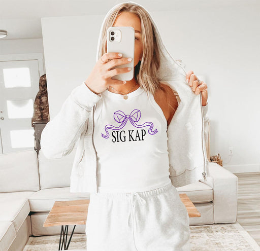 Sigma Kappa Sigma Kappa Bow Racer Tank