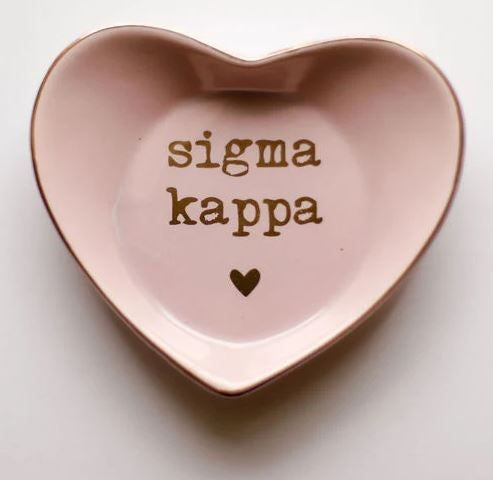 Sigma Kappa Ceramic Ring Dish Sigma Kappa Ceramic Ring Dish