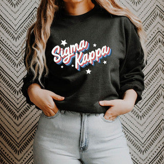 Sigma Kappa Sigma Kappa Flashback Crewneck Sweatshirt