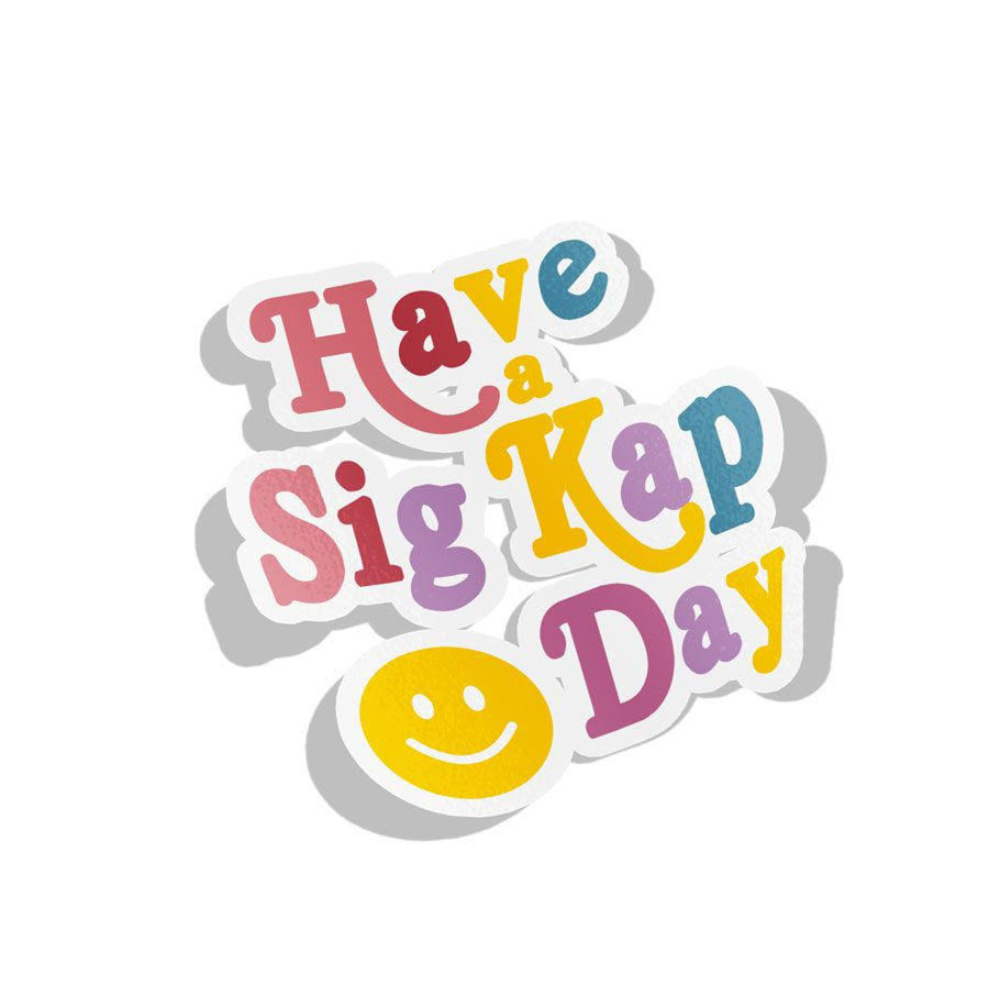 Sigma Kappa Day Decal Sticker Sigma Kappa Day Decal Sticker