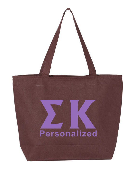 Sigma Kappa Design Your Own Tote Bag Sigma Kappa Design Your Own Tote Bag