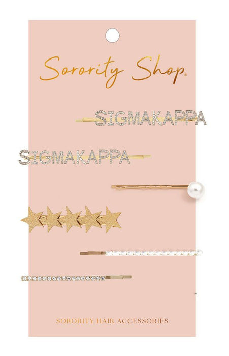 Sigma Kappa Hair Clips Sigma Kappa Hair Clips