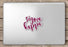Sigma Kappa Script Sticker Sigma Kappa Script Sticker