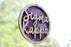 Sigma Kappa Laser Carved Script Ornament 3" Round Sigma Kappa Laser Carved Script Ornament - 3