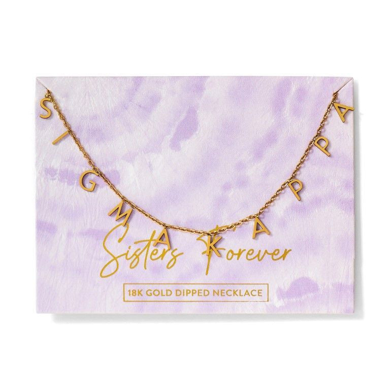 Sigma Kappa Nickname Necklaces Sigma Kappa Nickname Necklaces