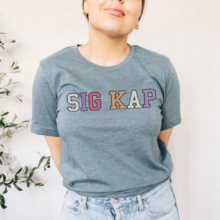 Printify Sigma Kappa Nickname Tees Sigma Kappa Nickname Tees