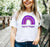 Printify Sigma Kappa Rainbow Tees Sigma Kappa Rainbow Tees