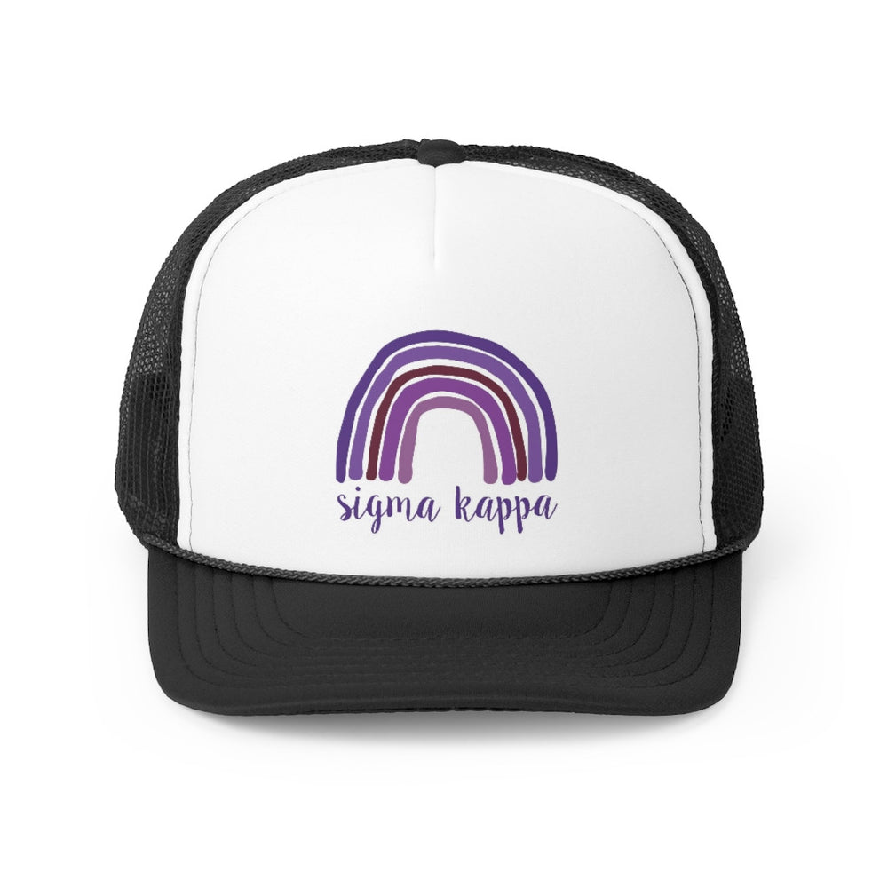 Sigma Kappa Rainbow Trucker Caps Sigma Kappa Rainbow Trucker Caps