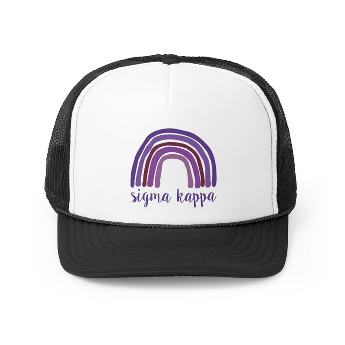 Sigma Kappa Rainbow Trucker Caps Sigma Kappa Rainbow Trucker Caps