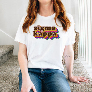 Sigma Kappa Sigma Kappa Retro Maya Tees