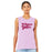 Printify Sigma Kappa Tail Heart Bella + Canvas Muscle Tank Sigma Kappa Tail Heart Bella + Canvas Muscle Tank