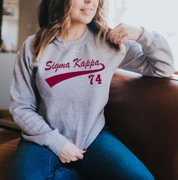Sigma Kappa Tail Sweatshirts Sigma Kappa Tail Sweatshirts