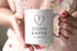 Sigma Kappa White Mascot Coffee Mug Personalized! Sigma Kappa White Mascot Coffee Mug - Personalized!