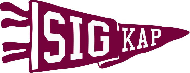 Sigma Kappa Pennant Decal Sigma Kappa Pennant Decal