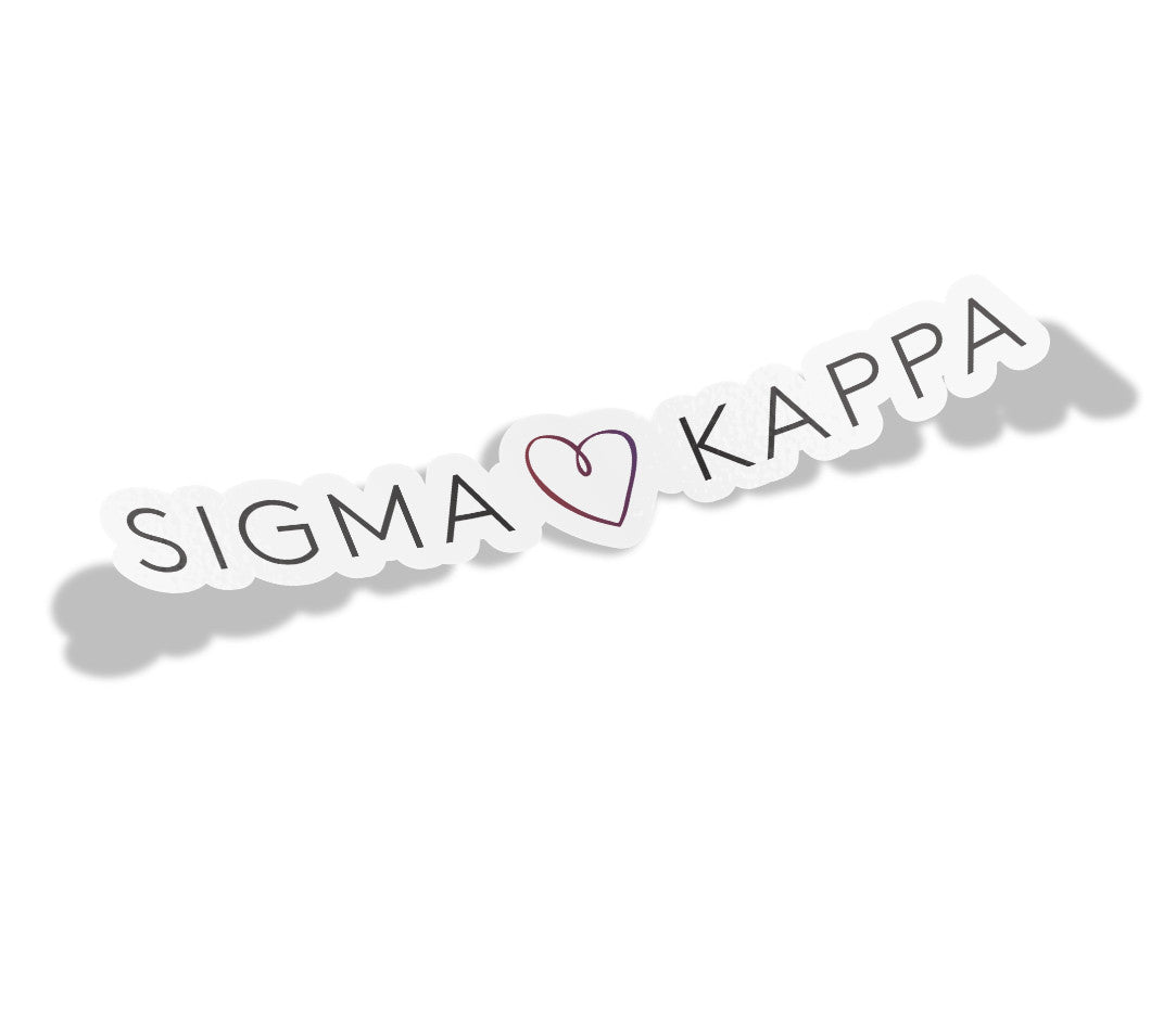 Sigma Kappa Top Selling Sticker Sigma Kappa Top Selling Sticker