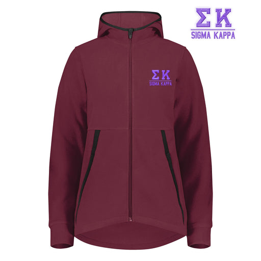 Sigma Kappa Sigma Kappa Chill Full Zip Hoodie