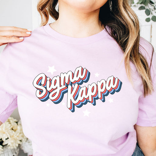 Sigma Kappa Sigma Kappa Flashback Tees