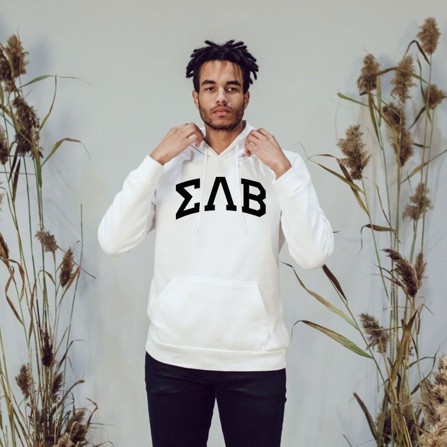 Sigma Lambda Beta Arched Hooded Sweatshirt Sigma Lambda Beta Arched Hooded Sweatshirt
