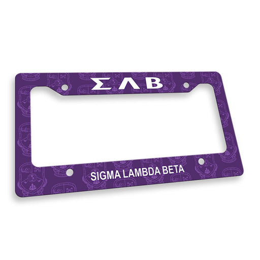 Caraccessories Sigma Lambda Beta License Plate Frame