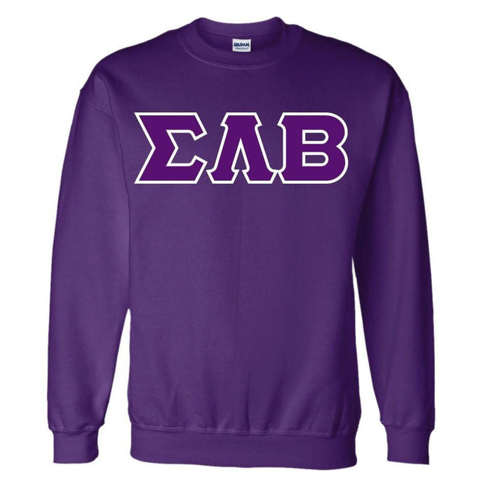 Sigma Lambda Beta Custom Twill Crewneck Sweatshirts Sigma Lambda Beta Custom Twill Crewneck Sweatshirts