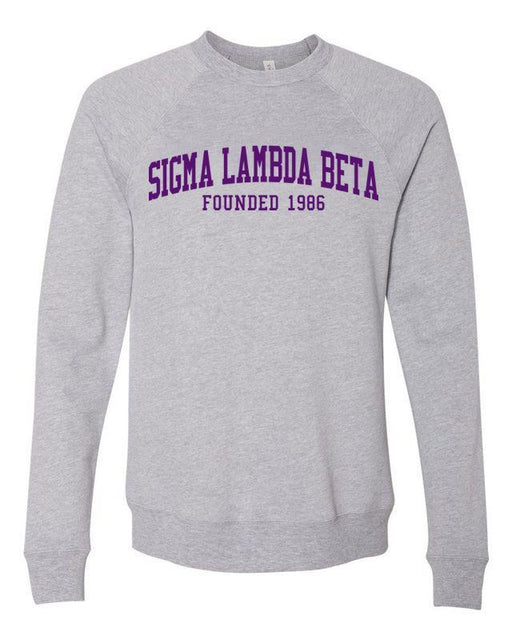 Sigma Lambda Beta Fraternity Founders Crew Sweatshirt